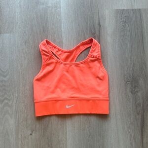 Nike Women's Bright Orange Sports Bra